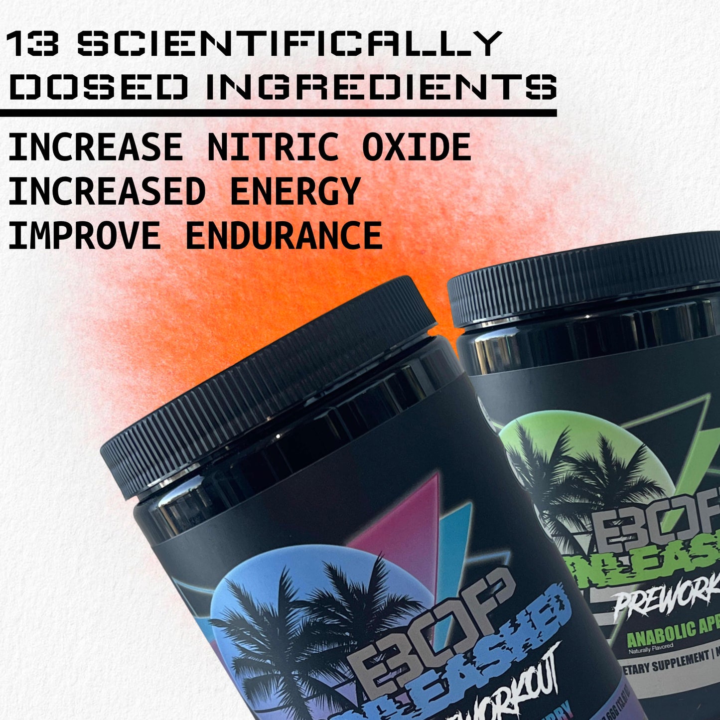 BOP Unleashed Preworkout - 21 Servings - All in one Preworkout